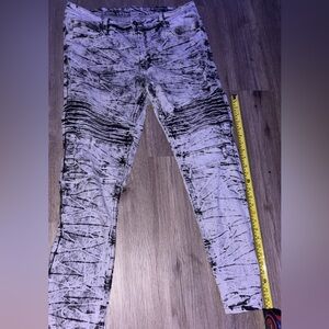 South Pole Black and White Skinny Jeans
